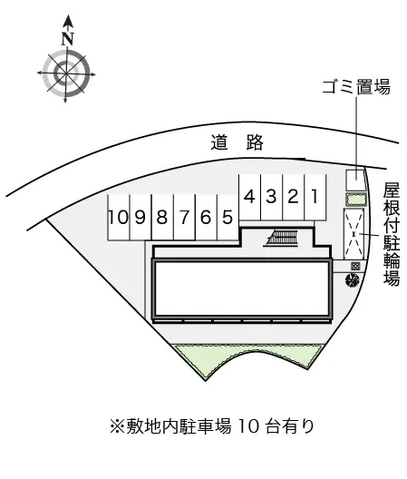 ★手数料０円★交野市星田　月極駐車場（LP）